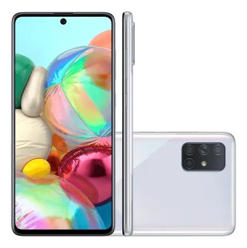 Samsung Galaxy A71 128GB Prata 6GB RAM 4