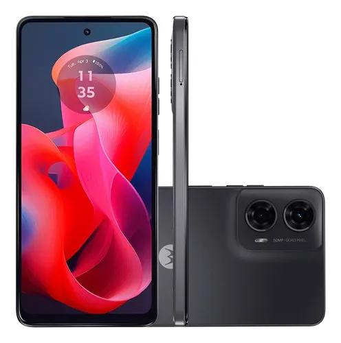 Motorola Moto G24 Xt2423-6 128gb 4gb Ram Tela 6.6' Cam Dupla Cor Cinza
