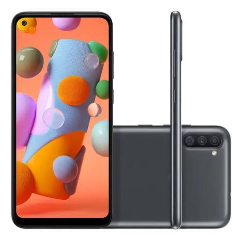 Smartphone Samsung Galaxy A11 Preto 64gb 3ram Dual Chip
