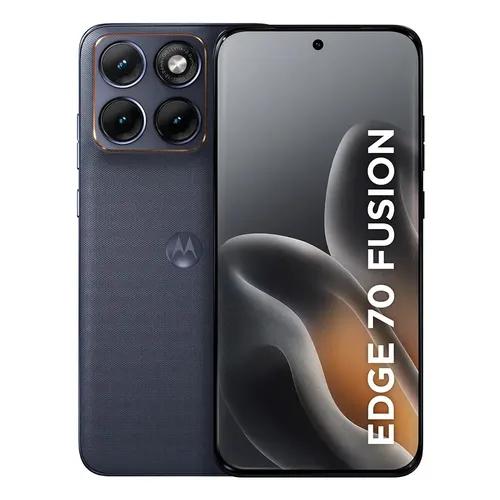 Smartphone Motorola Edge 70 Fusion 5g - 256gb 24gb (8gb Ram + 16gb Ram Boost), Camera 50mp Sony Lytia 710, Tela 1.5k Extreme Amoled 144hz - Grafite Silhueta Pantone
