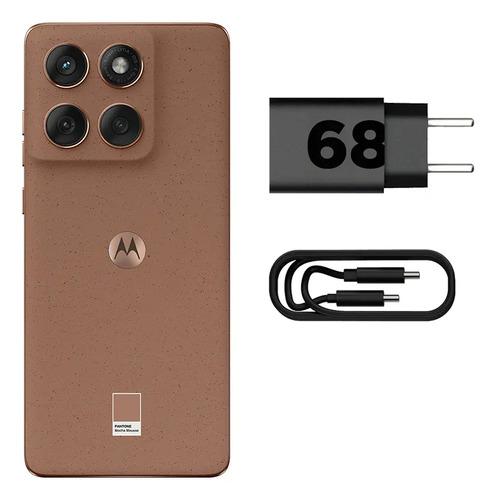 Motorola Edge 60 Fusion 5g - 256gb 24gb (8gb Ram+16gb Ram Boost), Tela Quad-curve Moto Ai 50mp Sony Camera Ultrarresistencia Militar Ip68 + Ip69 - Mocha Mousse 4