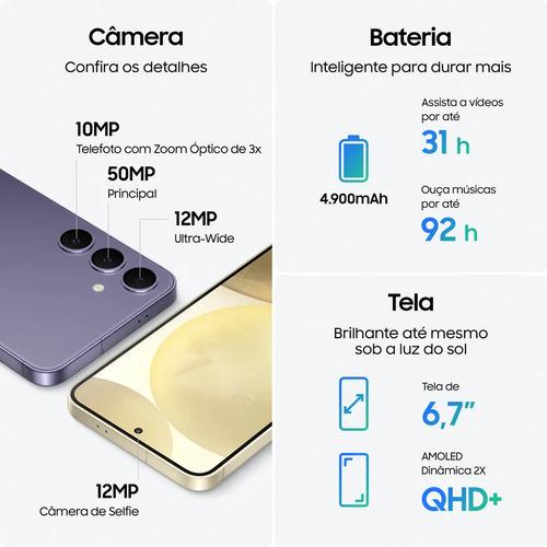Samsung Galaxy S24 Plus (exynos) 5g 256GB Violeta 12GB RAM 4