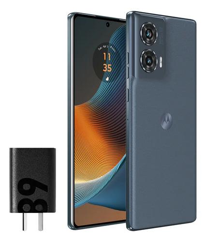 Smartphone Motorola Edge 50 Fusion 5g - 256gb 16gb Ram Boost 50mp Sony Ai Camera Ip68 Nfc - Blue Teal Forest Blue
