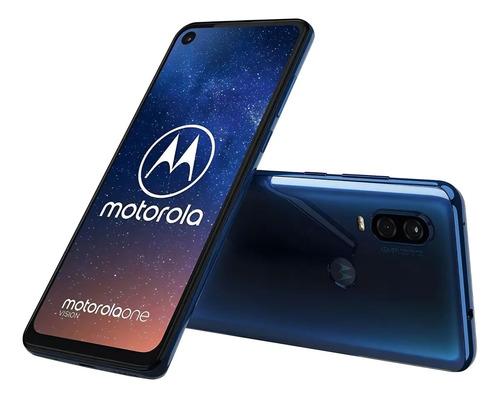 Motorola One Vision 128GB Azul-safira 4GB RAM 4