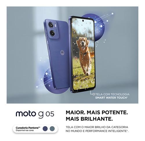 Motorola Moto G05 - 128gb 12gb (4gb Ram + 8gb Ram Boost) E Camera 50mp Com Ai Bateria De 5200 MahCom Superbrilho - Cinza 3