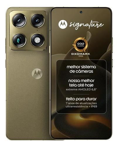 Motorola Signature Motorola Signature 5g 512gb Verde Oliva