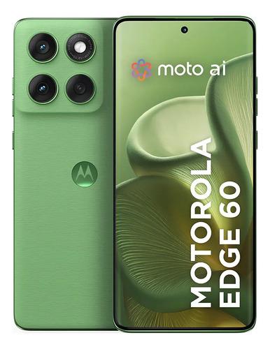 Smartphone Motorola Edge 60 5g - 512gb 24gb (12gb Ram+12gb Ram Boost), Tela Quad-curve Moto Ai 50mp Sony Camera Ultrarresistencia Militar Ip68 + Ip69 - Verde