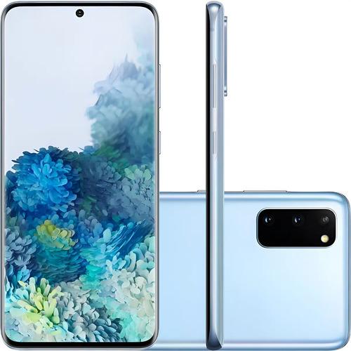 Smartphone Samsung Galaxy S20 Tela De 6.2 128gb 8gb Ram Azul Cor Cloud Blue