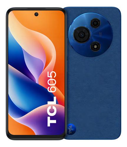 Smartphone Tcl 128gb 50mp 12gb Ram 6.7  Hd+ Octa-core 5.200 Mah Tcl 605 Azul