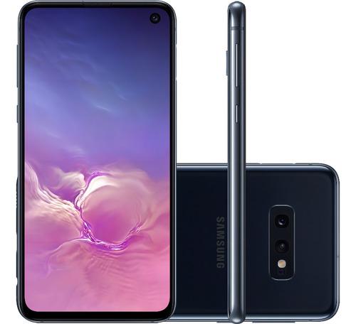 Smartphone Samsung Galaxy S10e Tela 5.8 128gb 6gb Ram - Pto Cor Preto Prism Black