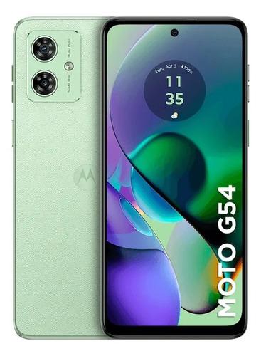 Cel Motorola Moto G54 5g 256gb+8gb Ram Dual Sim Orignal + Cor Verde-claro